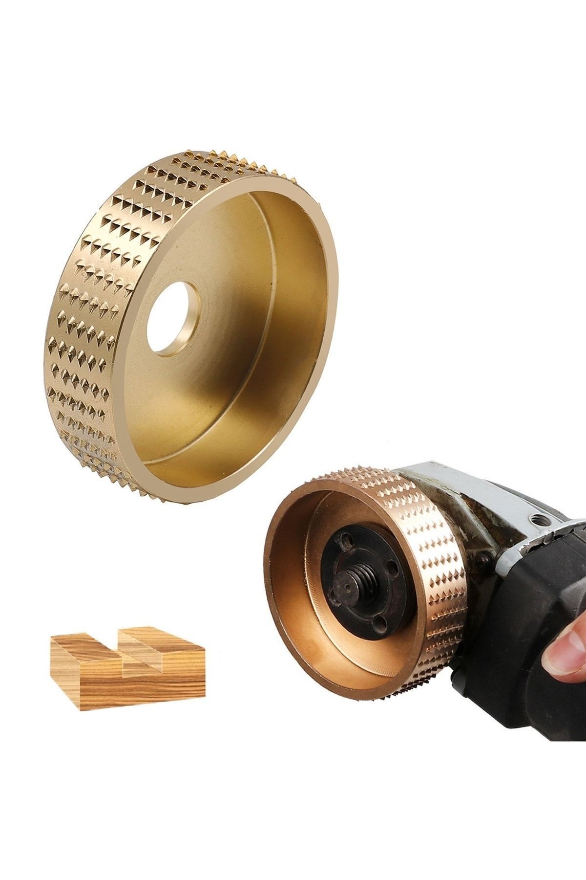 SerenityHaven Ahşap Taşlama Törpüleme Aşındırma kesme oyma diski 115mm
