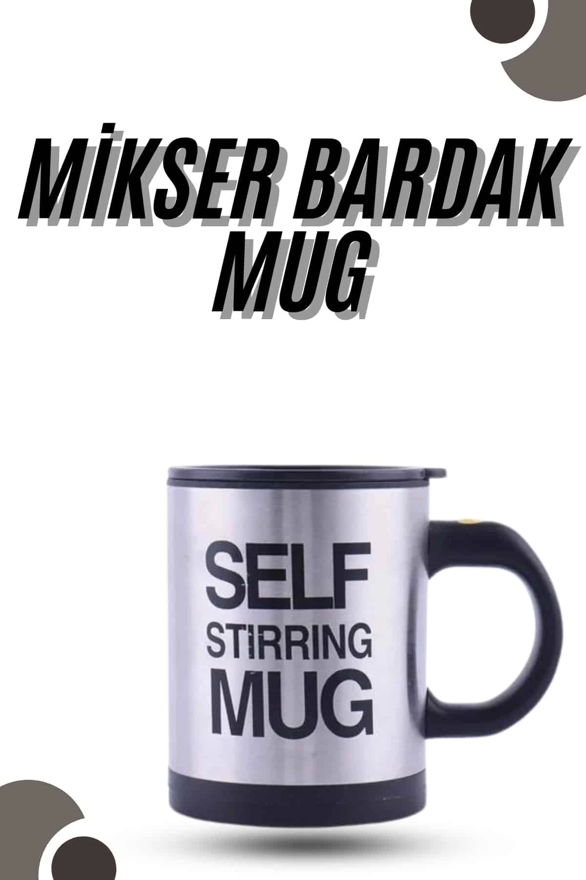 feifei Karıştırıcı Özellikli Mikser Kupa Bardak Kompakt Taşınabilir Mug