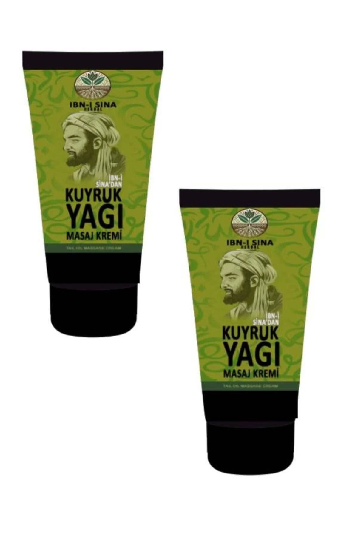 ÇAVDAR İbni Sina Kuyruk Yağı Mucizesi Vücut Diz Iskelet Agrilari Için Ağrı Ve Masaj Kremi 50 ml X 2 Adet