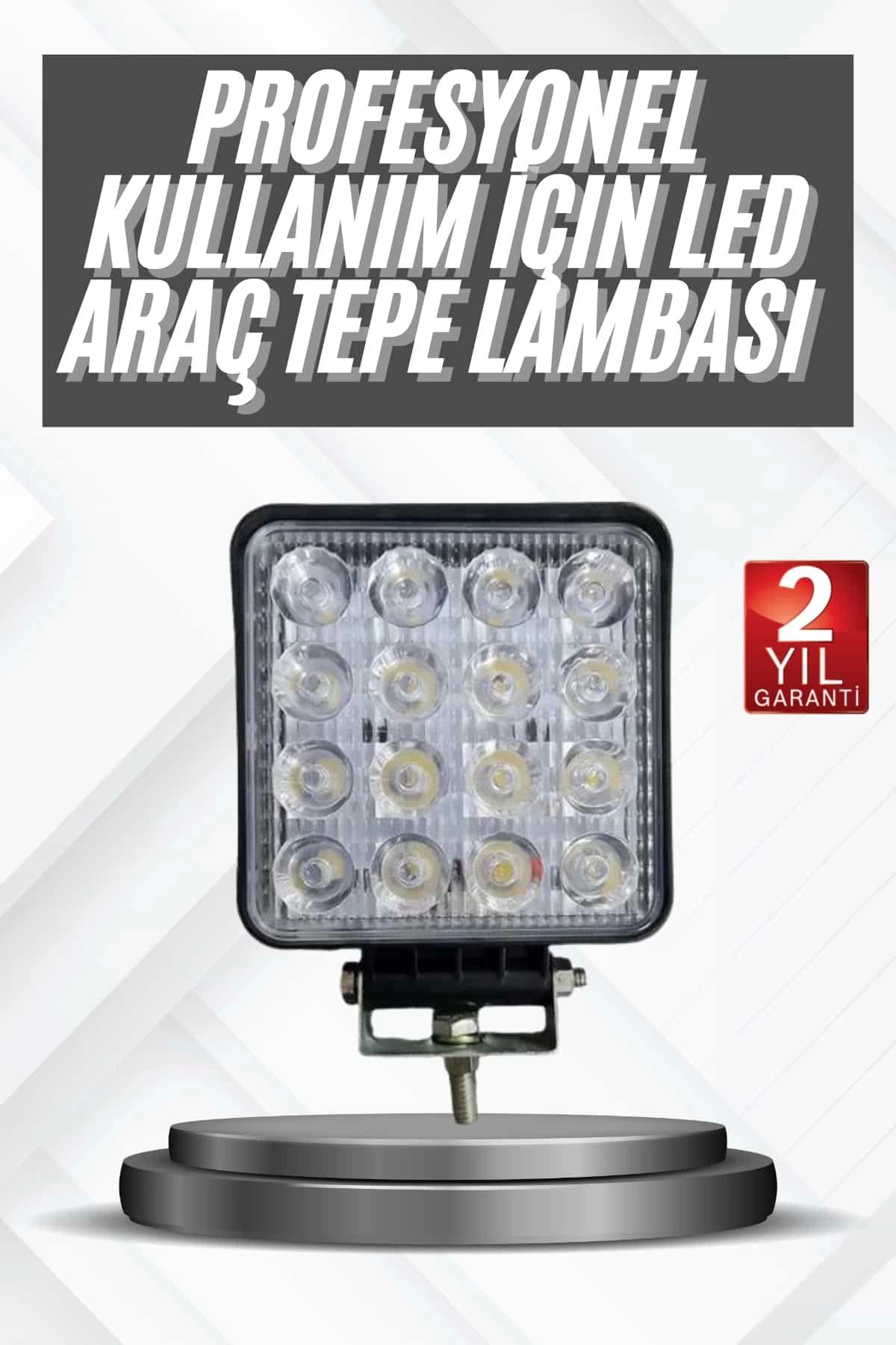 feifei 16 Ledli Çalışma Lambası Araç Görüş Lambası Oto Lamba