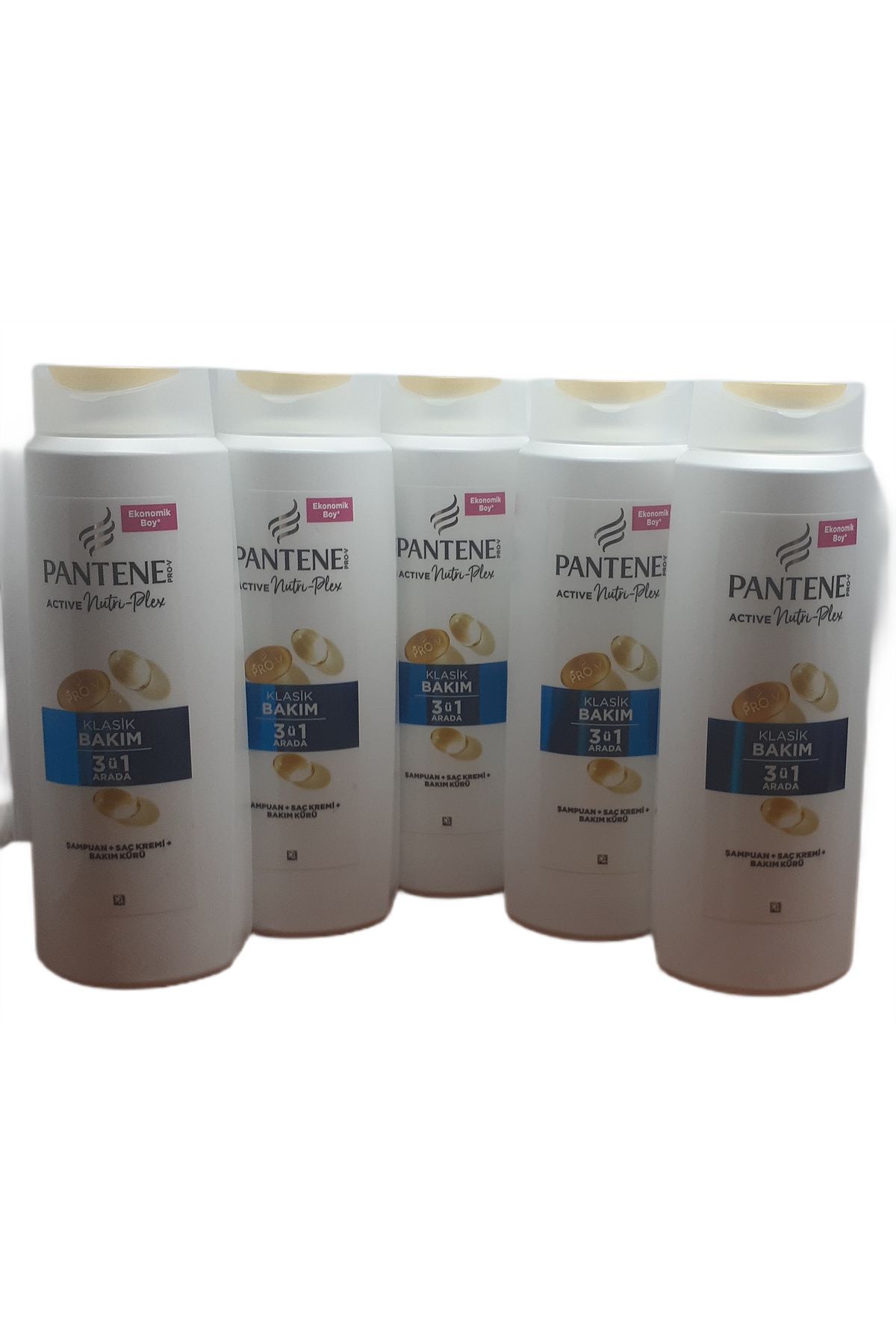 Pantene KLASİK BAKIM 3 Ü 1 ARADA (ŞAMPUAN +SAÇ KREMİ+BAKIM KÜRÜ) 625 ML X 5 ADET