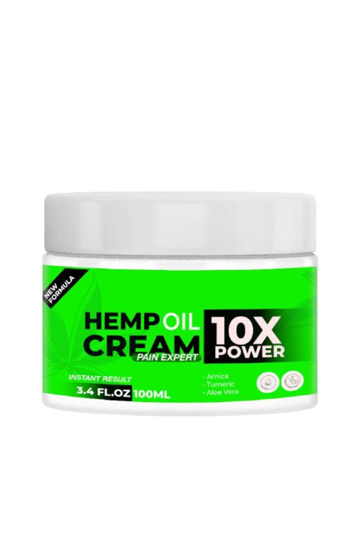 HELSOL Louise Beauty Hempoil Cream 10x Pain Expert Yoğun Ağrılarınızı İçin Bakım Kremi 100 ml x 1 adet