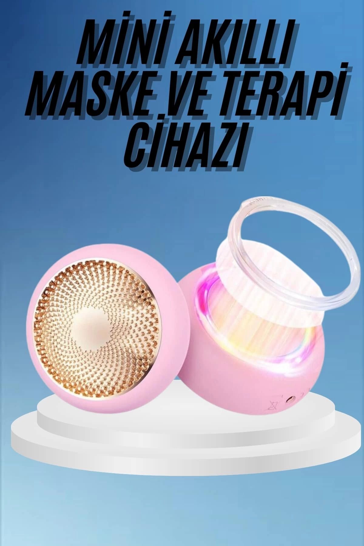 MELFSHOP Işık Terapi Cihazı Led Işık Akıllı Maske Cihazı Mini Taşınabilir