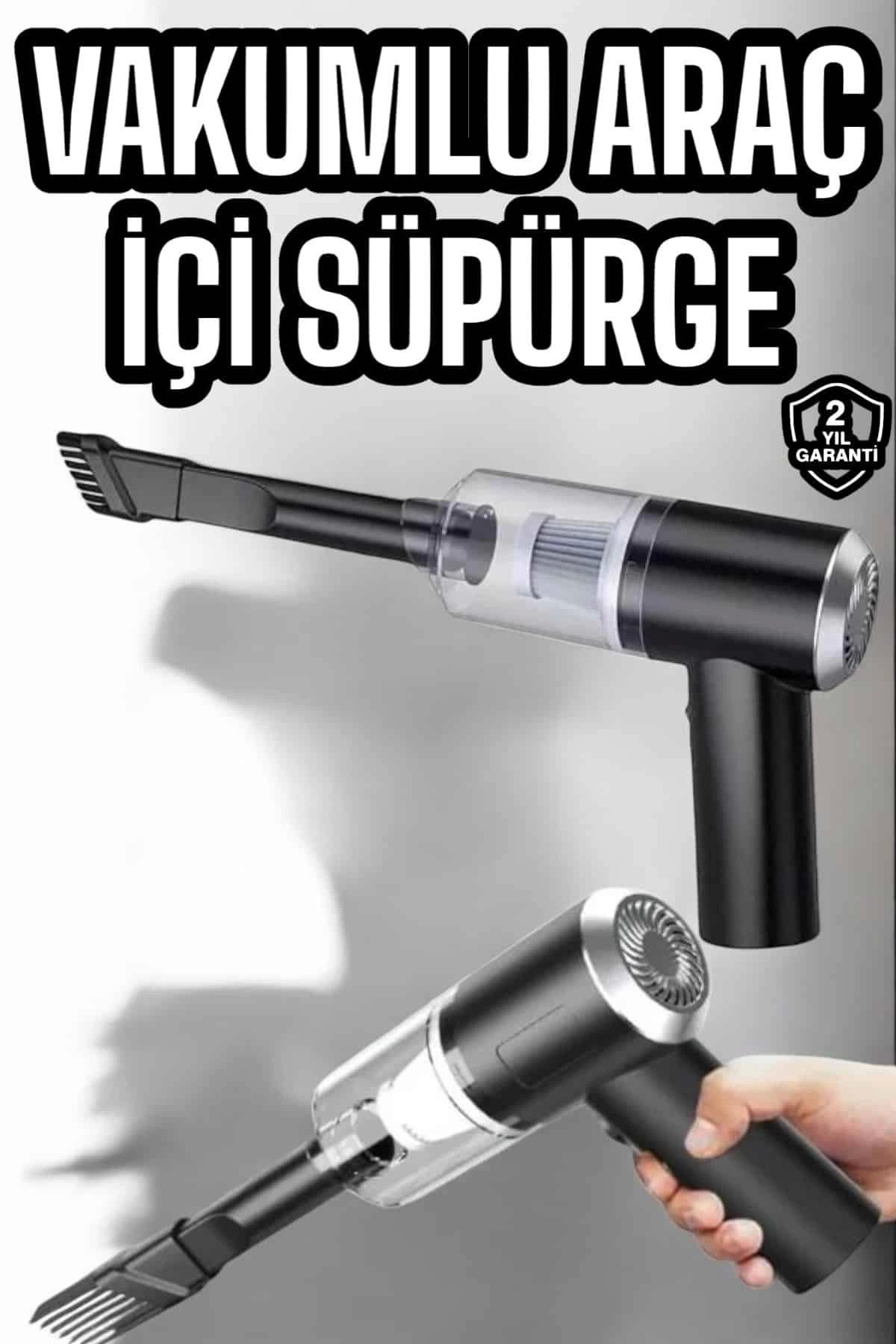 feifei Araç İçi Süpürge Filtreli Şarjlı Süpürge Vakumlu Yıkanabilir