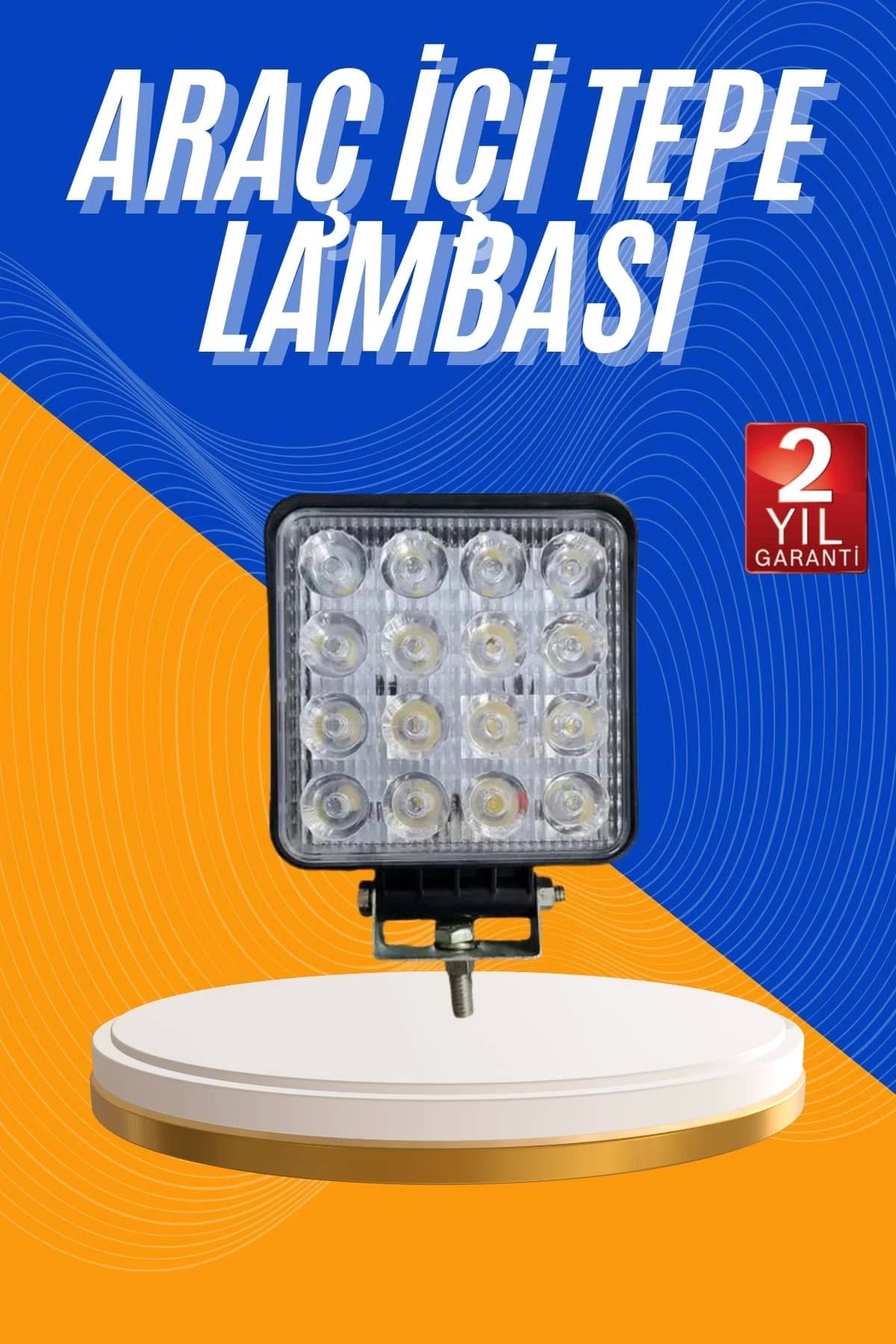 feifei Tepe Lambası Araç Sis Lambası Led Işık Tüm Cihazlara Uyumlu