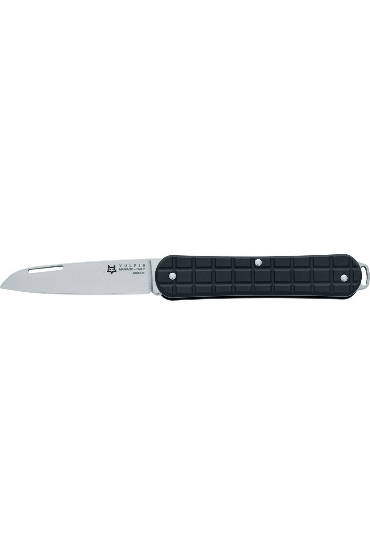 Fox Knives Vulpis 130 Grenade Aluminium Black Çakı