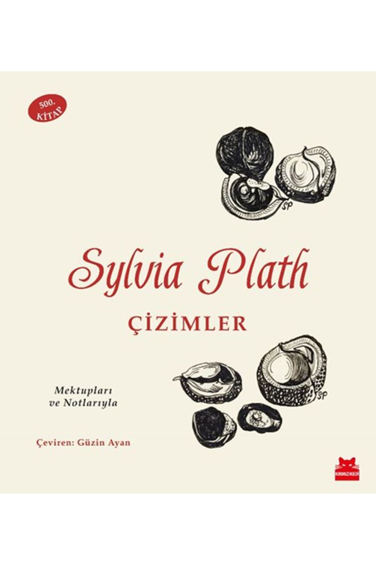 Kırmızı Kedi Yayınları Sylvia Plath:Çizimler