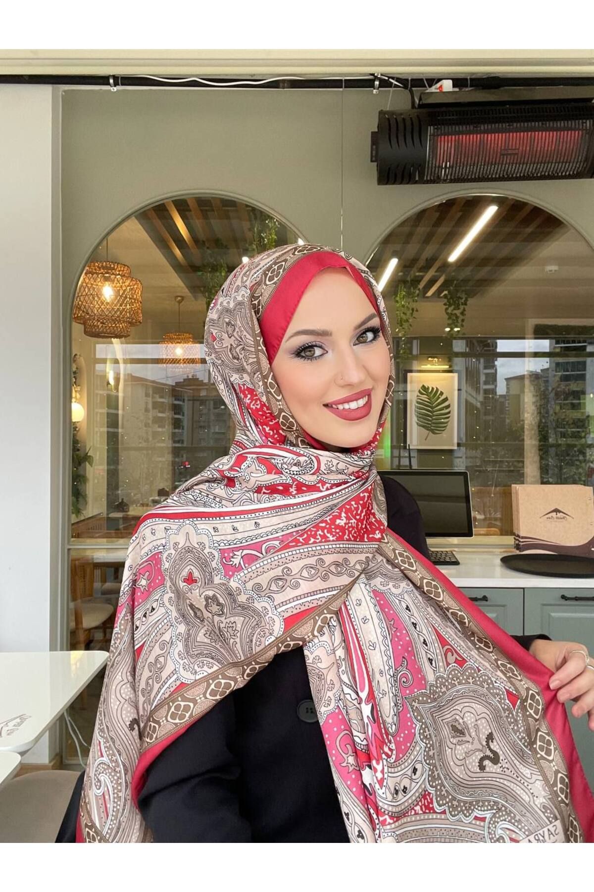 SAYRA Shawl Soft Pamuklu Etro Şal