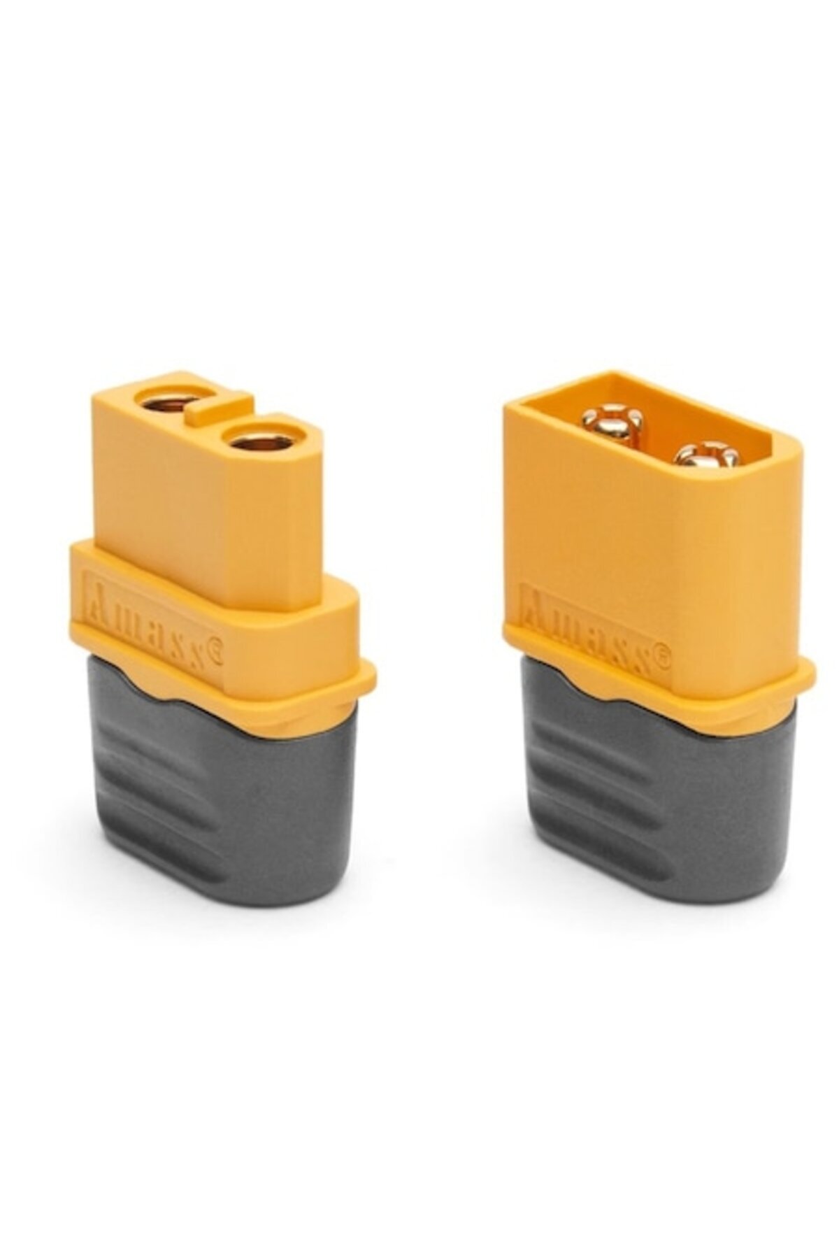 AMASS-XT60H Connector Set, 2 pins, female-male 1