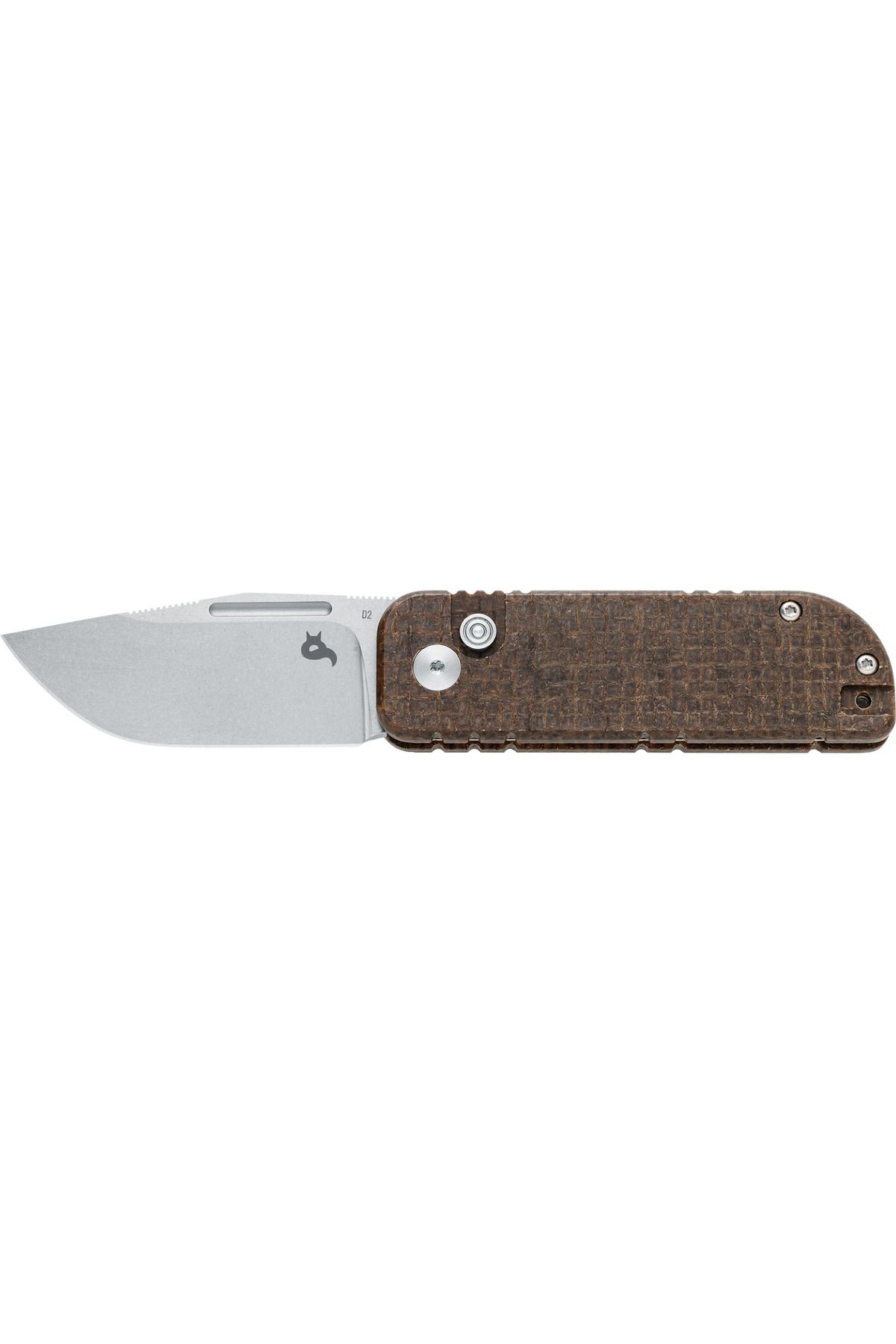 BLACKFOX Black Fox Nu-Bowie D2 Brown Micarta Çakı