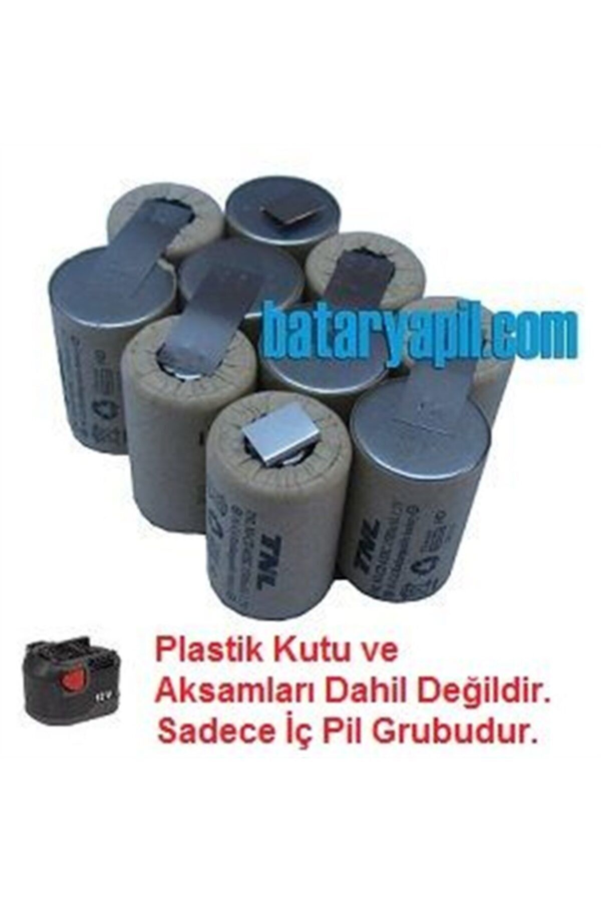 SerenityHaven B1214g 12v Matkap Batarya Için 1500mah Pil Değişim Grubu