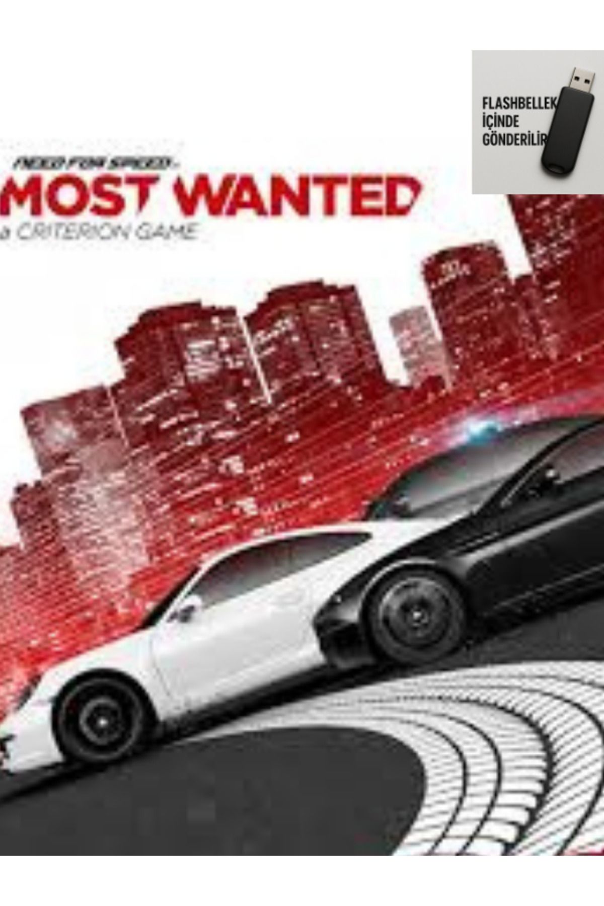 Tigdes 🎮 Need for Speed Most Wanted 2 PC Oyunu | Kuruluma Hazır Flash Bellek | Windows Uyumlu Yarış