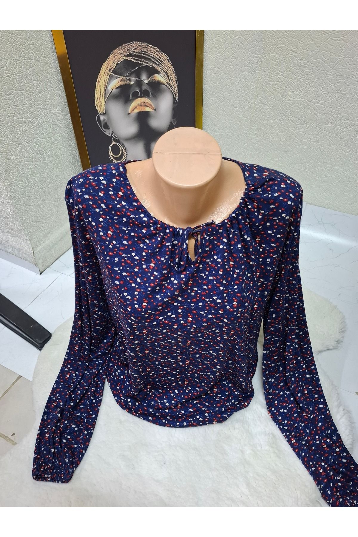 HAFSANUR 4xl penye bluz