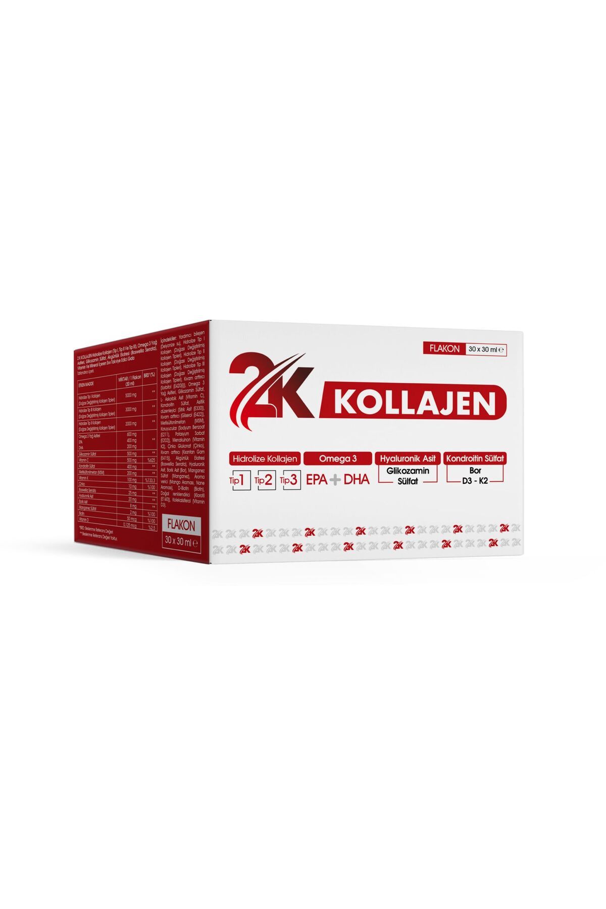 2K KOLLAJEN 30*30 ML FLAKON