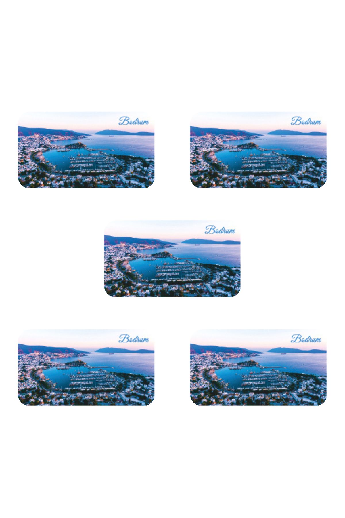 Vera Buzdolabı Magneti - 5 Adet Bodrum Magneti