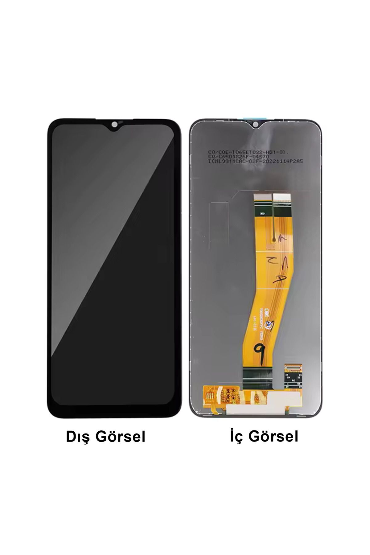 Teknonet Oukıtel C32 Uyumlu Org Lcd+Dokunmatik (Siyah)