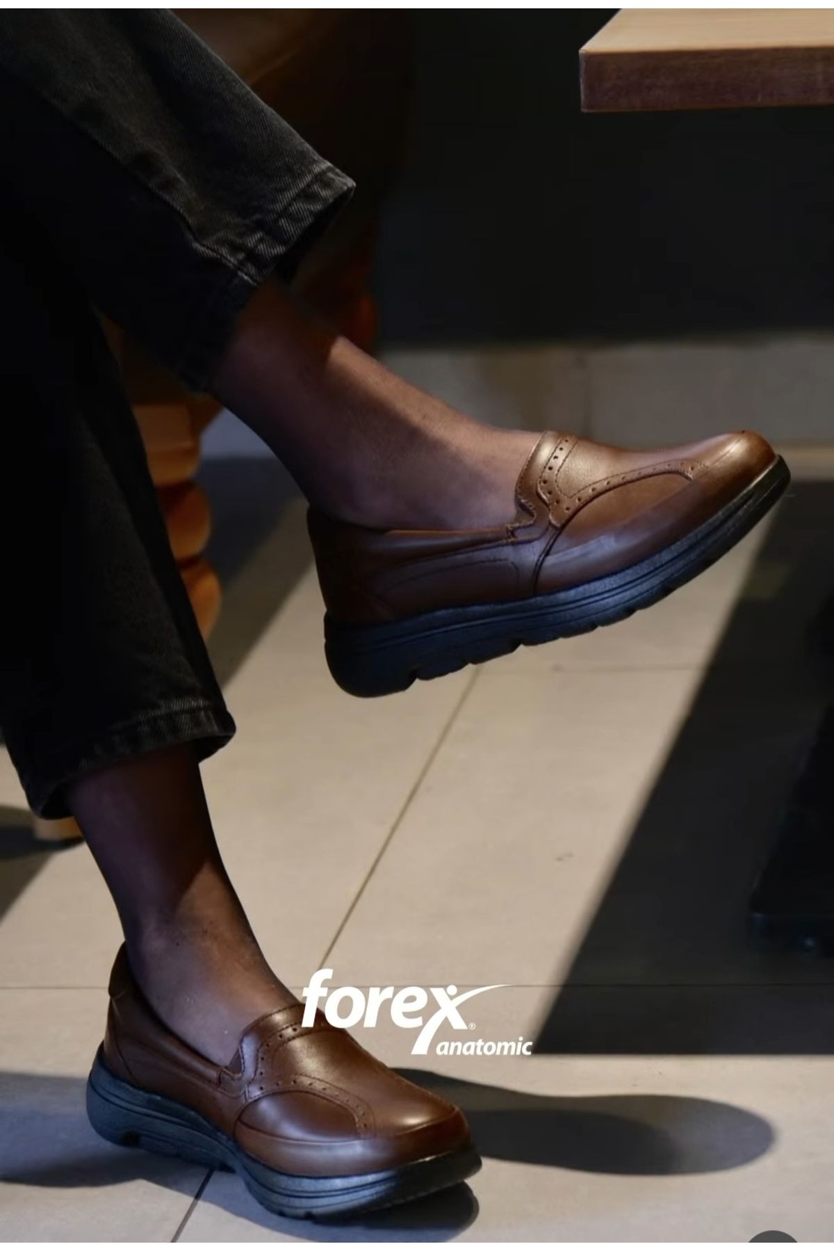 FOREX Hakiki Deri Dr.tavsiyeli Kadın Casual Ayakkabı