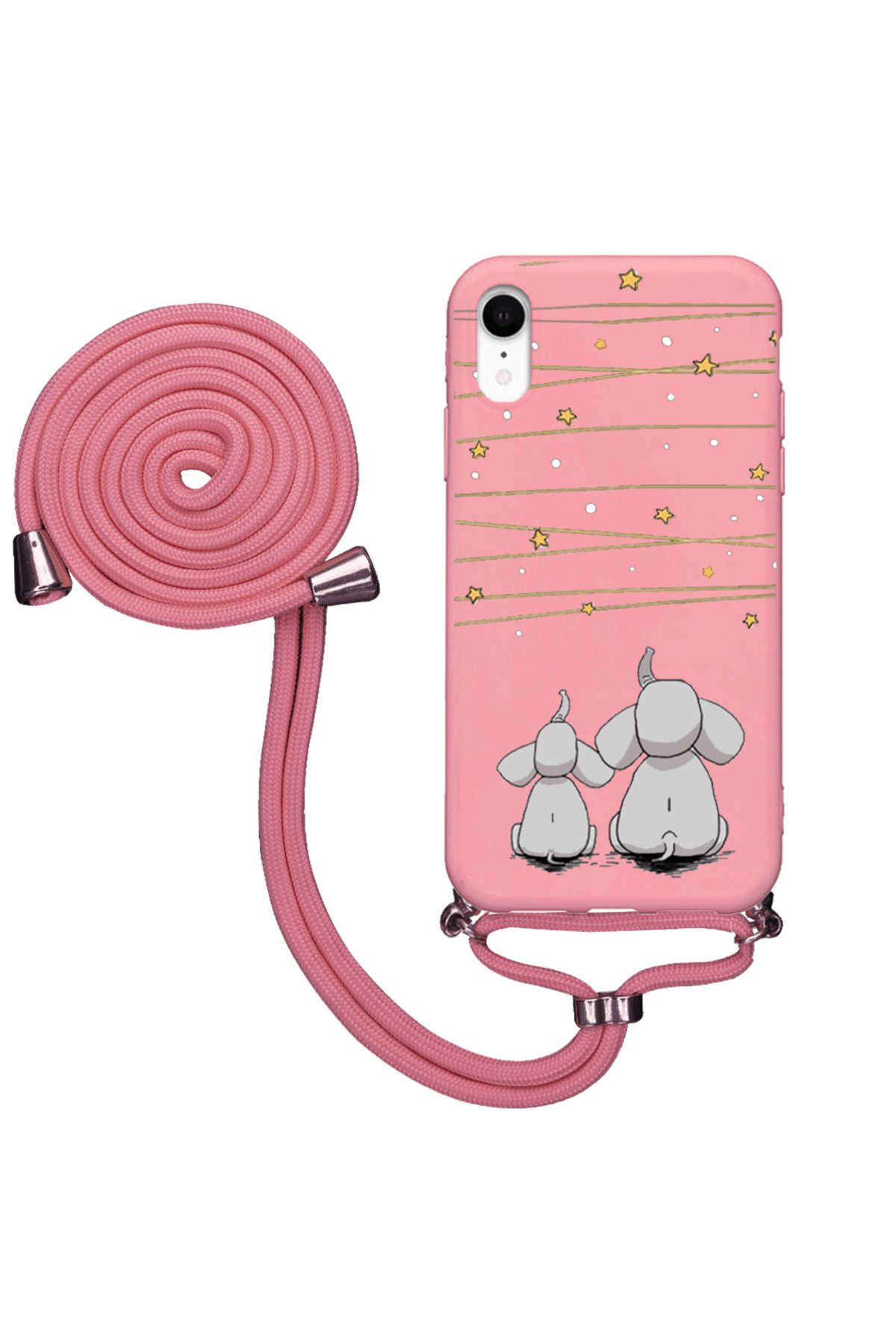 Royaleks iPhone XR İpli Lansman Kılıf - Elephants And The Stars