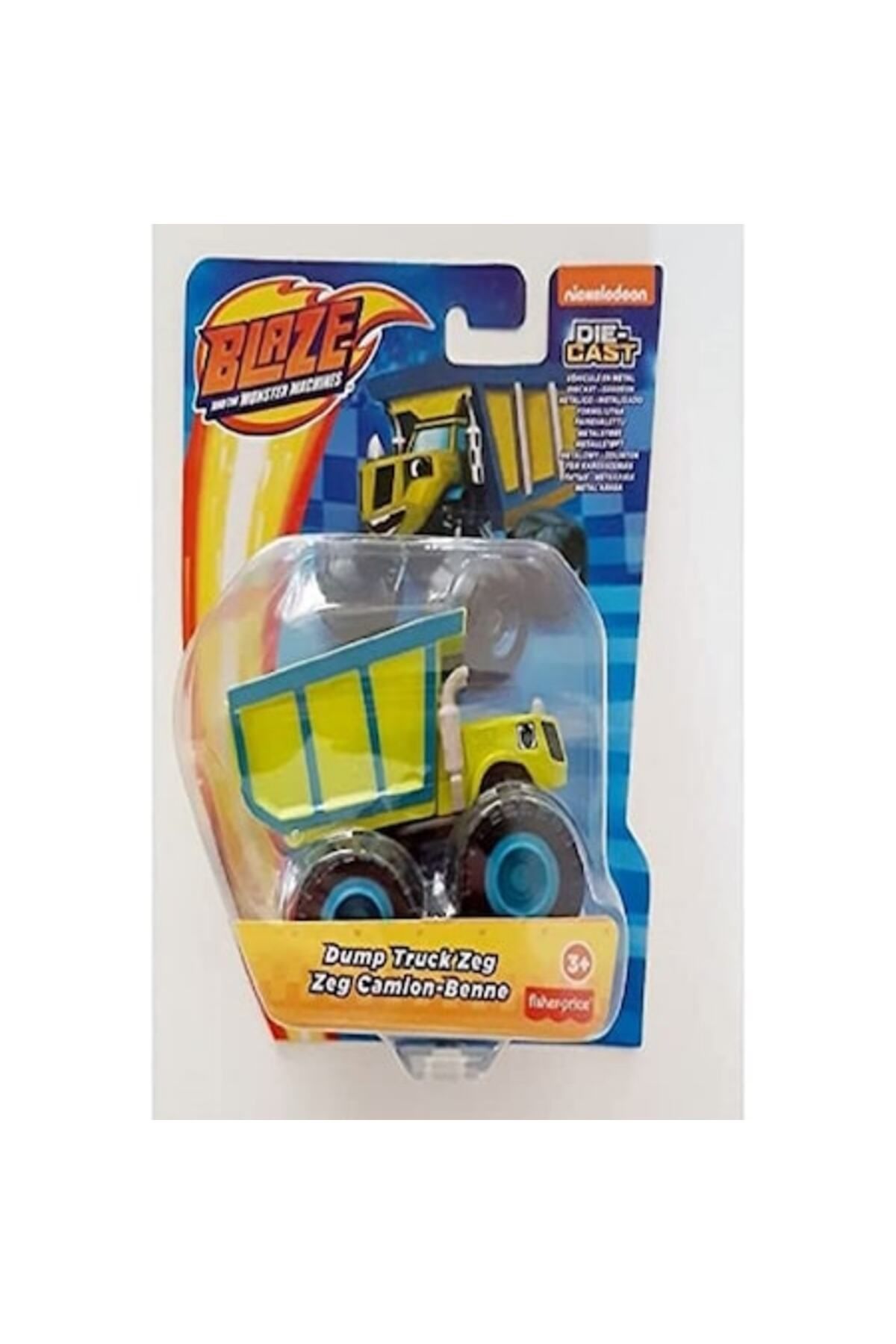 FISHER PRICE-Masinuta Fisher Price, Blaze Diecast Dump Truck Zeg, Multicolor, 17 x 7 x 14 cm 6