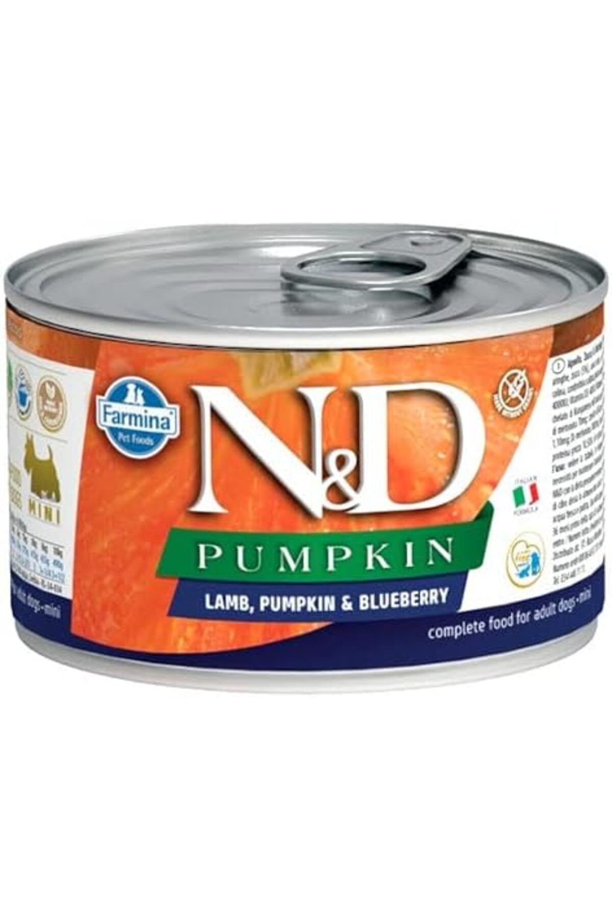 N&D Pumpkin Konserve Kuzu & Yabanmersini Mini