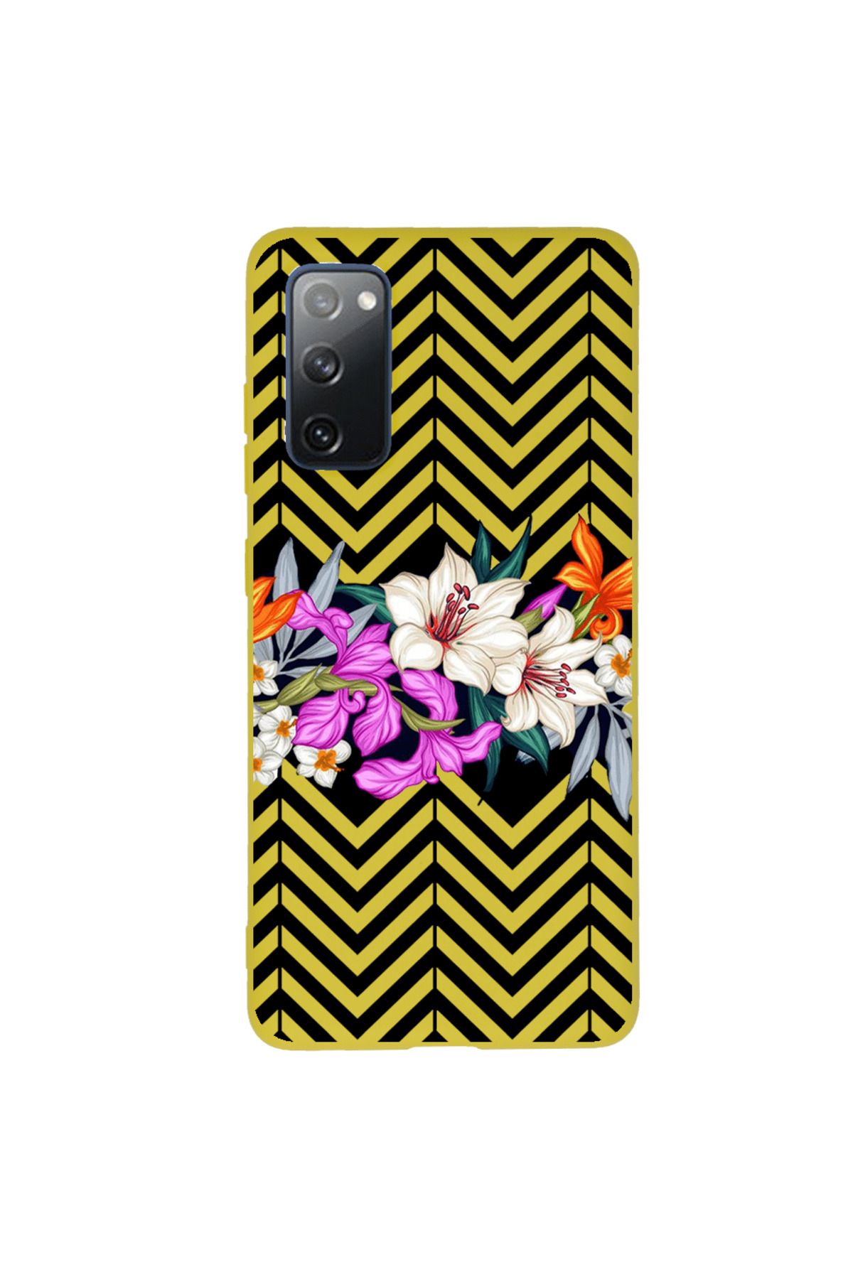 Royaleks Samsung S20 FE Lansman Kılıf - Çiçek