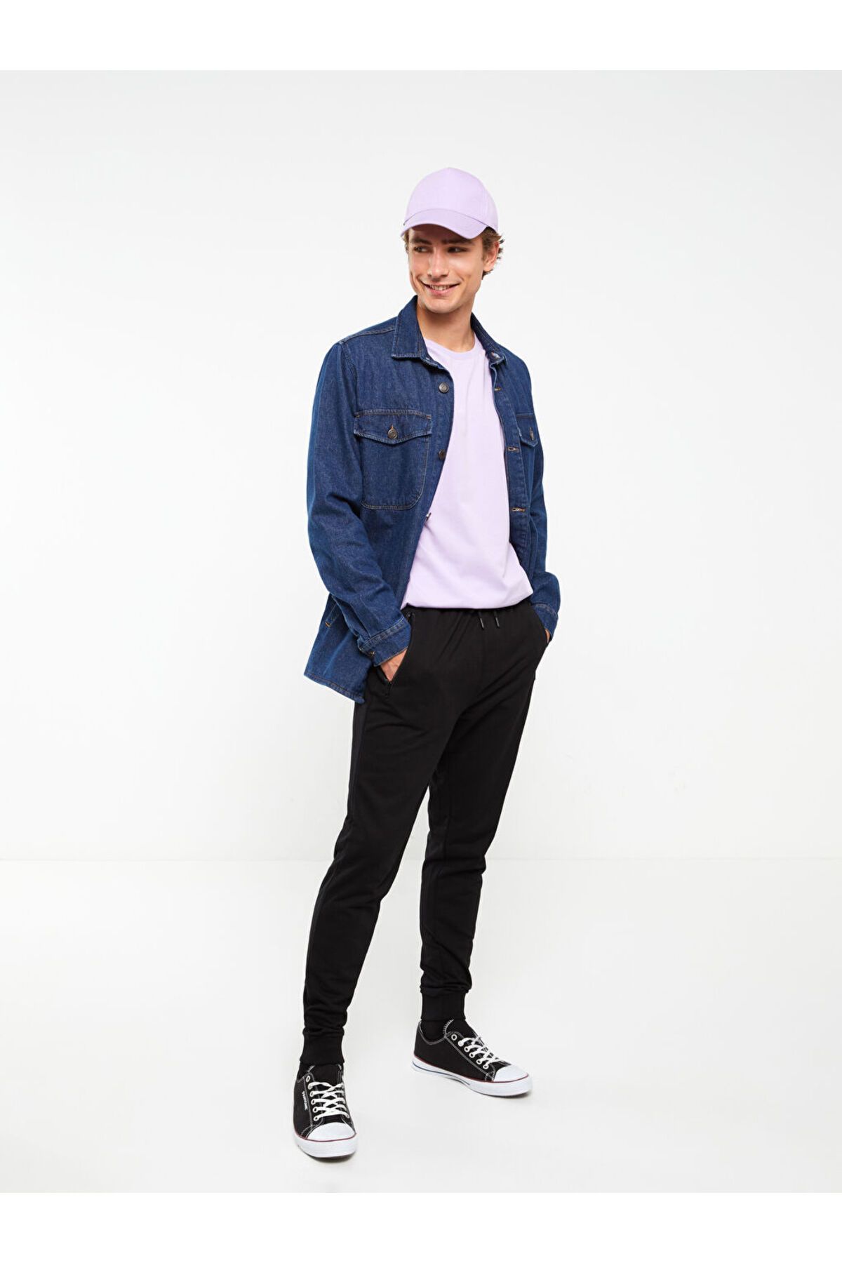 LC Waikiki XSIDE Siyah Slim Fit Erkek Jogger Eşofman Altı S31466Z8NVY25