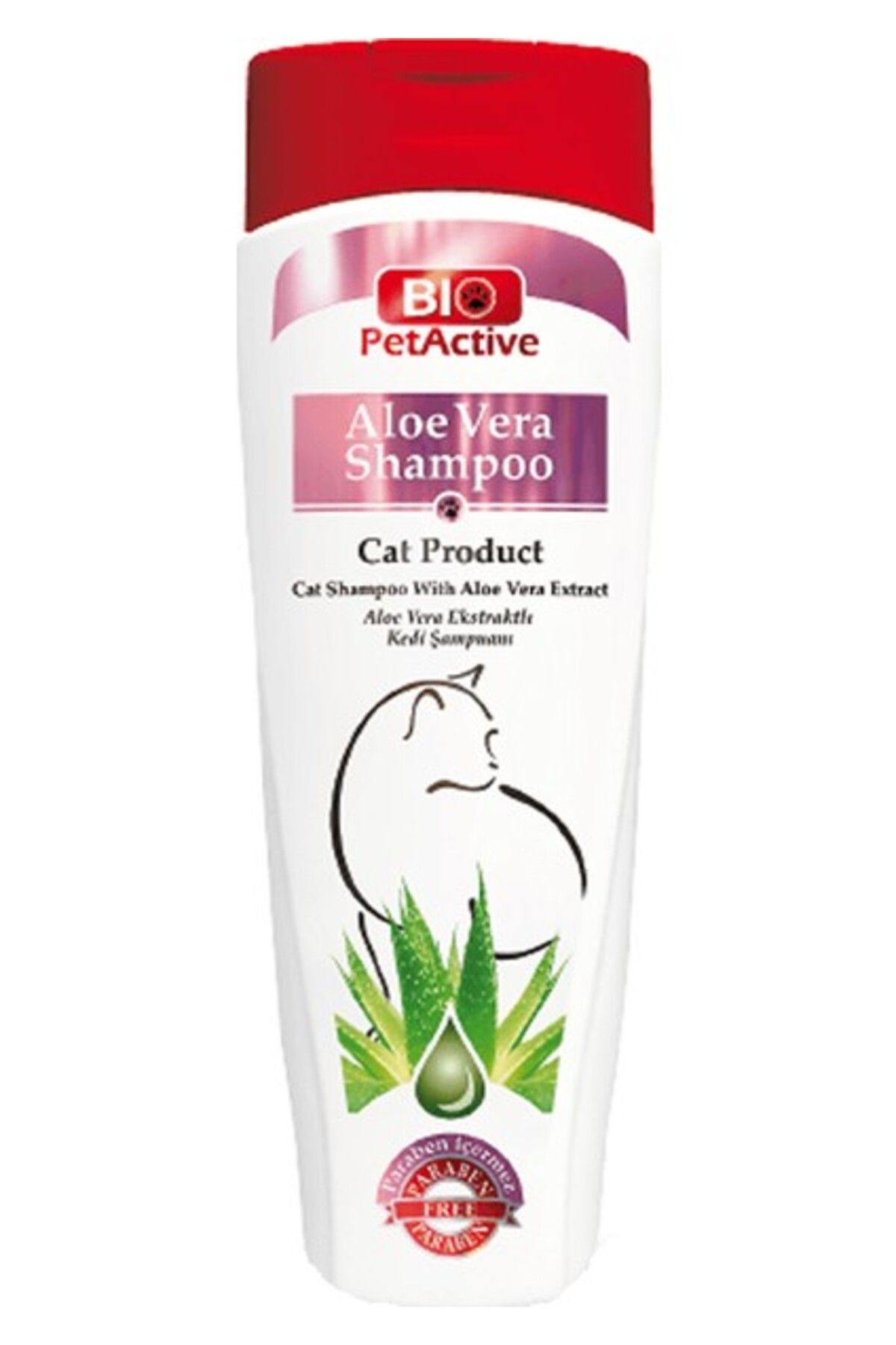 BİO ACTİVE Bio Pet Active Natural Aloe Vera Özlü Kedi Şampuanı 400 ml