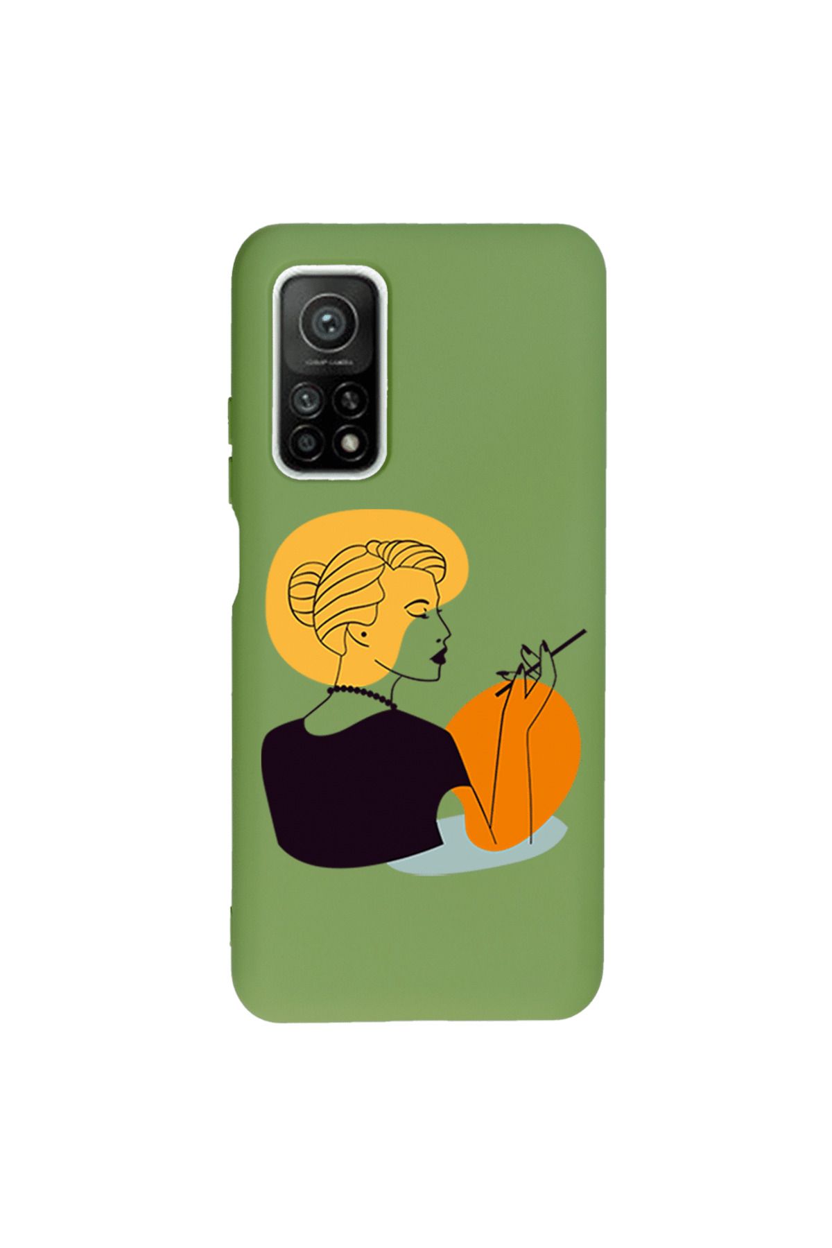 Royaleks Xiaomi Mi 10T Lansman Kılıf - Art Woman 2