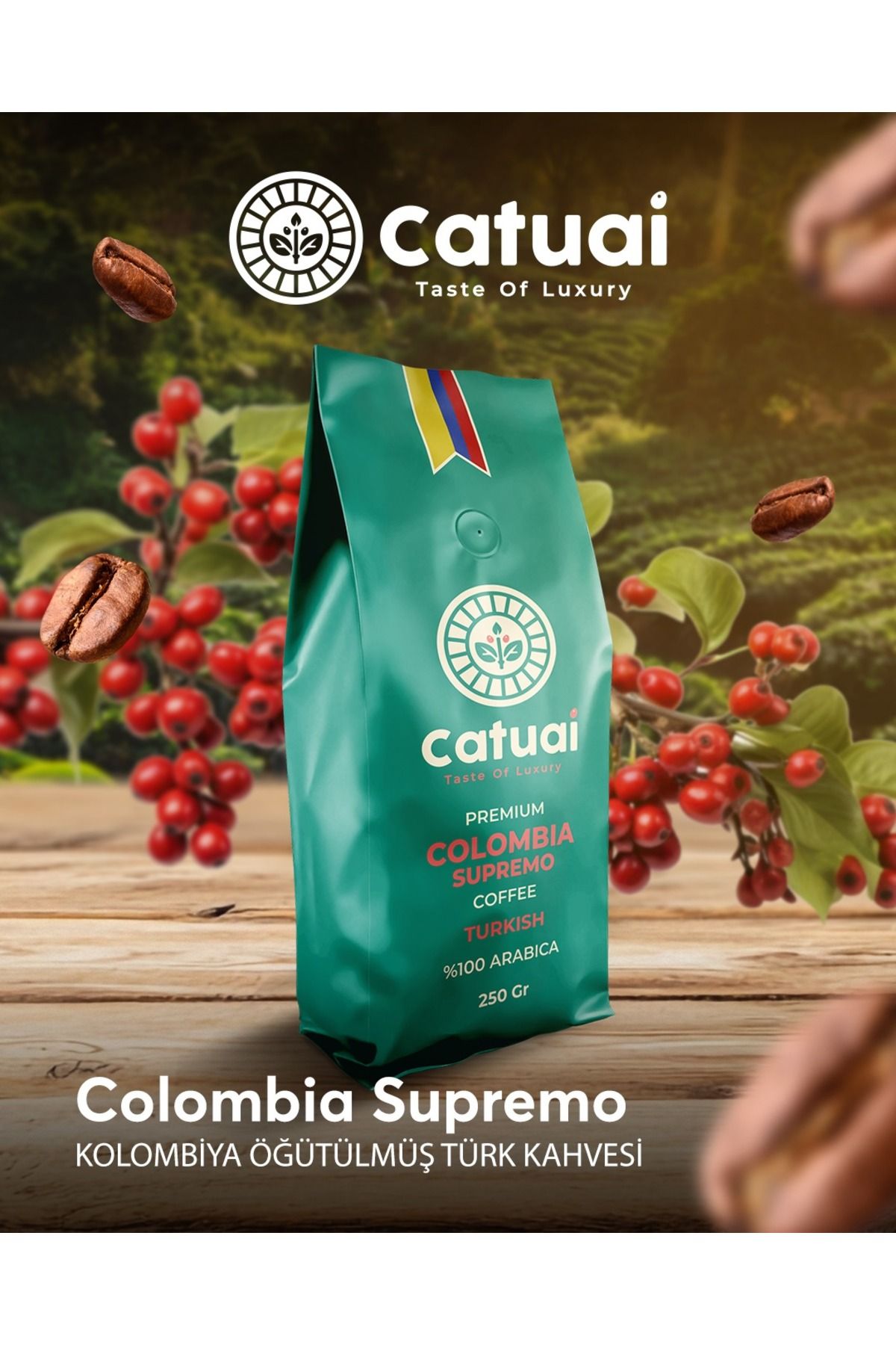 Catuai Premium Supremo Türk Kahvesi 250 Gram