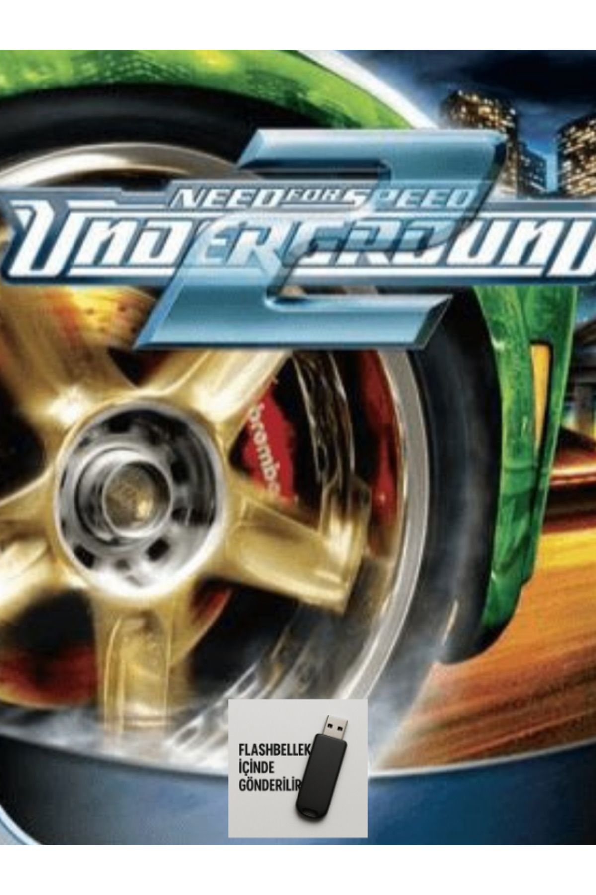 Tigdes 🎮 Need for Speed Underground 2 PC Oyunu | Kuruluma Hazır Flash Bellek | Nostalji Serisi