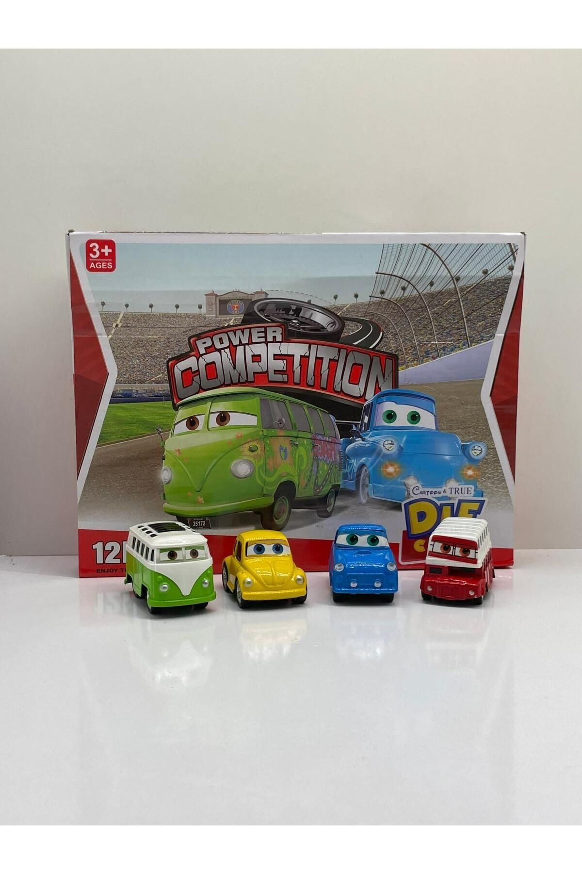JOYFUL CHİLD 4 Lü Mini Araba Seti
