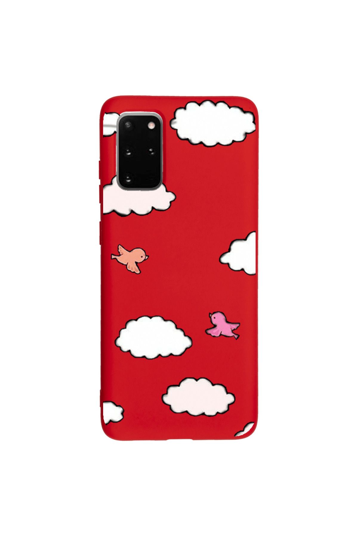 Royaleks Samsung S20 Plus Lansman Kılıf - Kuş
