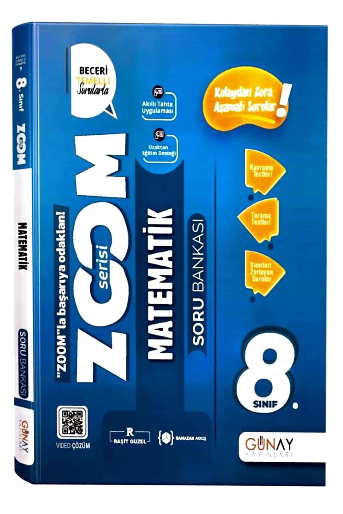 AV YAYINLARI Günay Yayınları 8. Sınıf LGS Matematik Yeni Zoom Soru Bankası