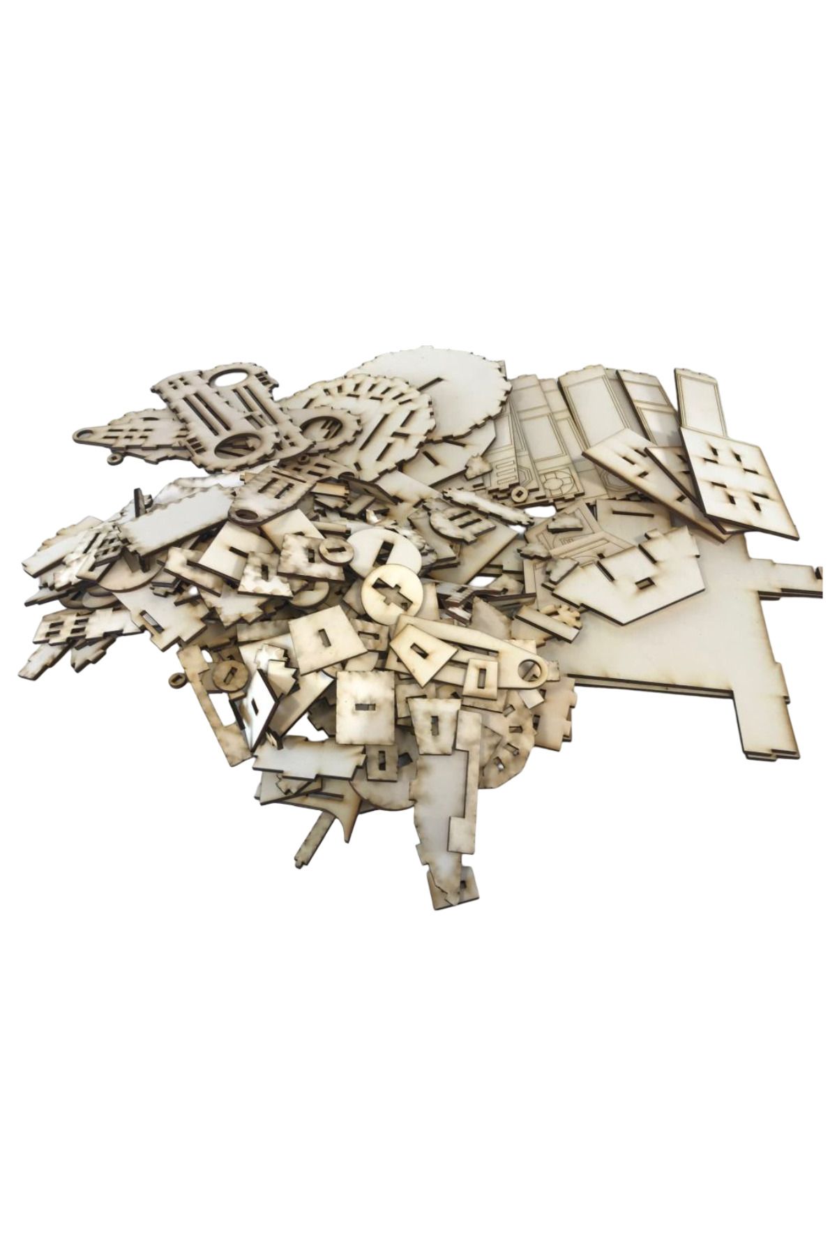 ALGWOOD-Star Wars Themed Wooden R2D2 Puzzle - Hobby and Decorative Puzzle - 3D Robot Model 5