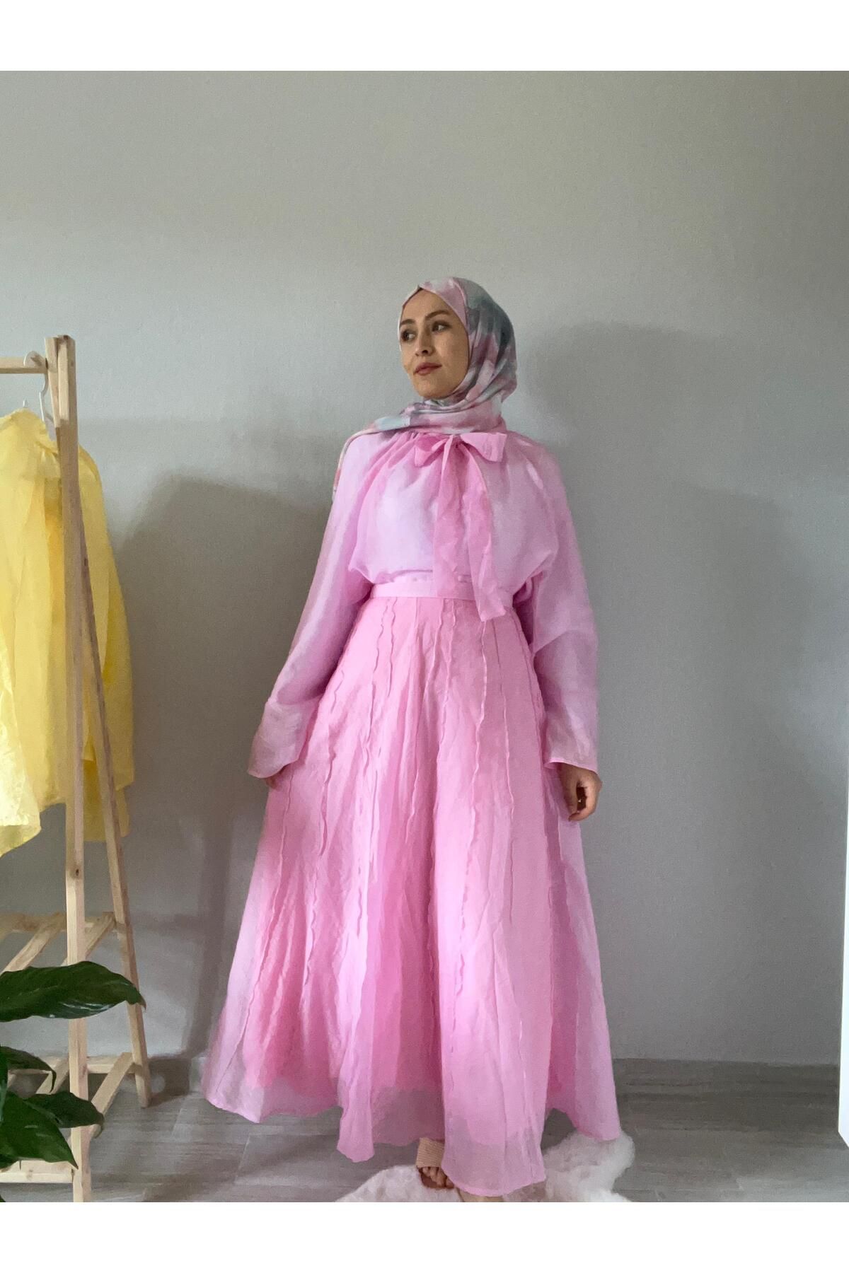 RASTA Sarı Fiyonk Detaylı Özel Seri Etekli Takım
