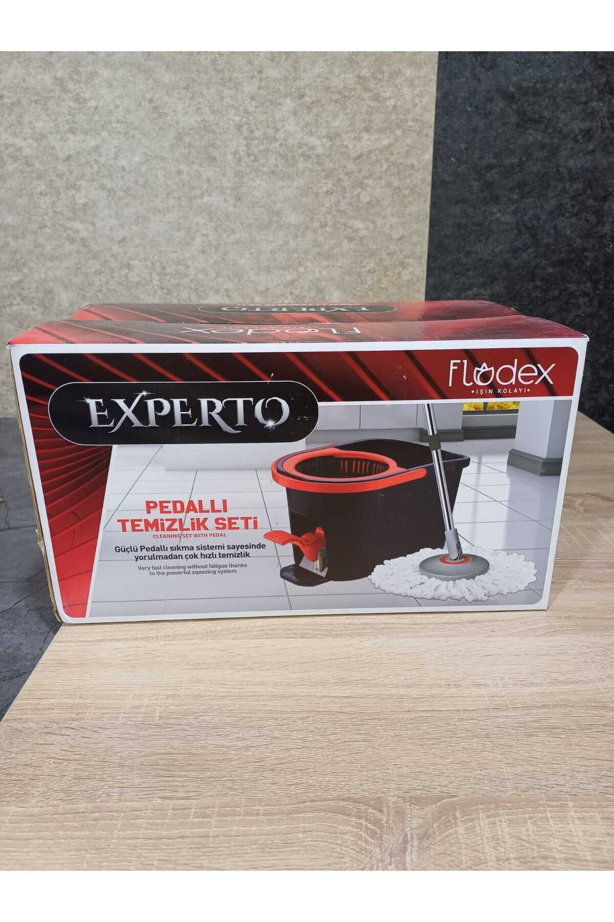 Zambak Plastik Flodex Experto Pedallı Temizlik