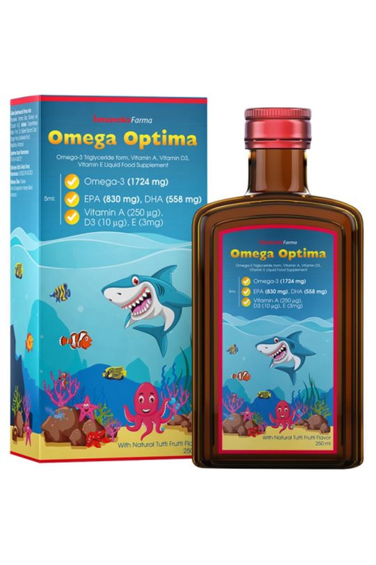 Imuneks Farma İmuneks Farma Omega Optima 250 ml