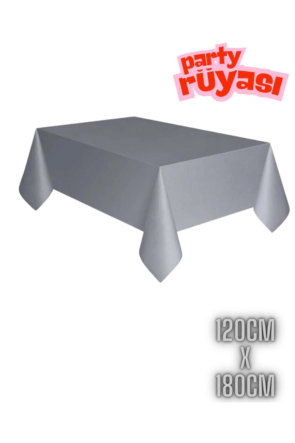 partyrüyası Renk Kullan At 120x180 Cm Doğum Günü Partisi Için Tek Kullanımlık Düz Plastik Masa Örtüsü