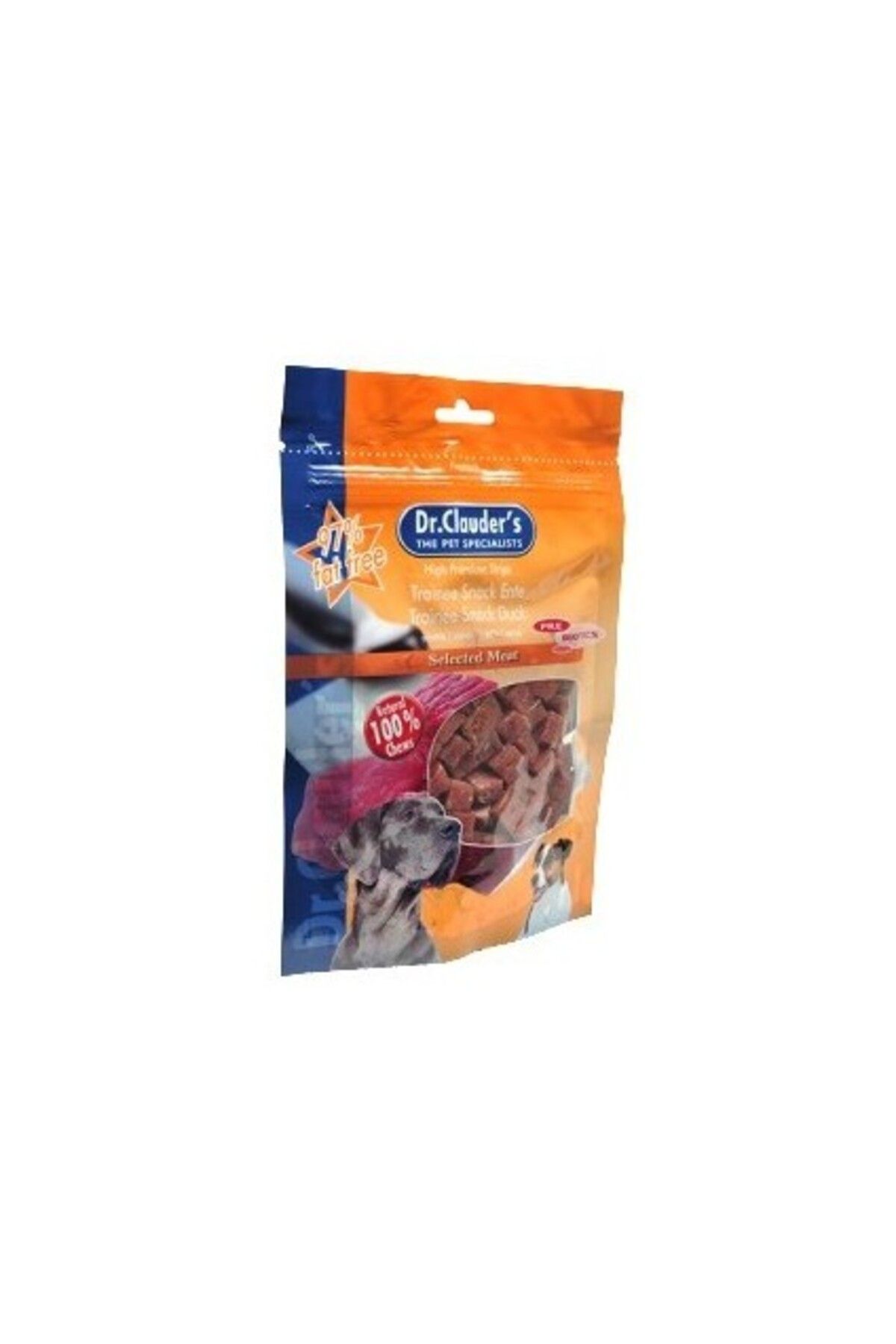 Dr. Clauder'S Ördek Küp Köpek Ödülü - Prebiyotik (Sindirim Desteği) 80 gr. (DR-22757)