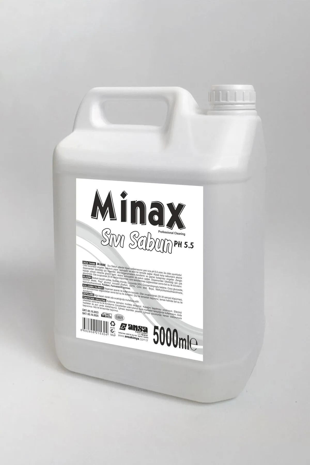 Easy Tedarik Beyaz Sabun Parfümlü Sıvı Sabun 5 Lt.