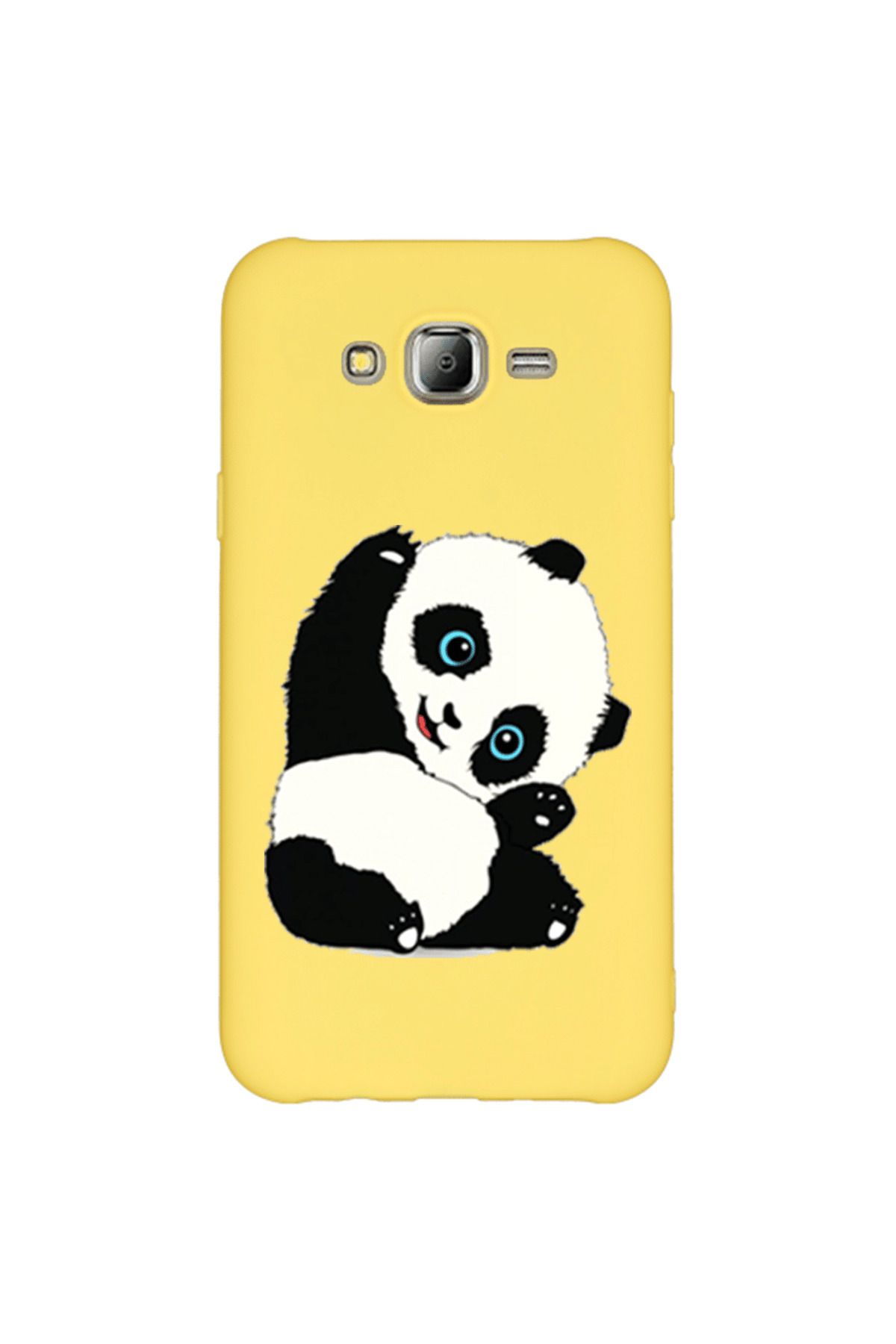 Royaleks Samsung J7 2015 Lansman Kılıf - Pandas