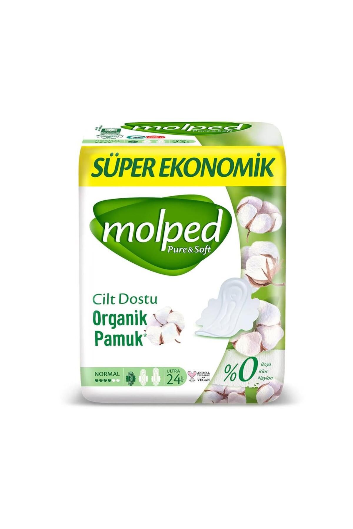 MR RZN STORE Molped Pure&Soft Normal Ped Süper Eko 24 Adet