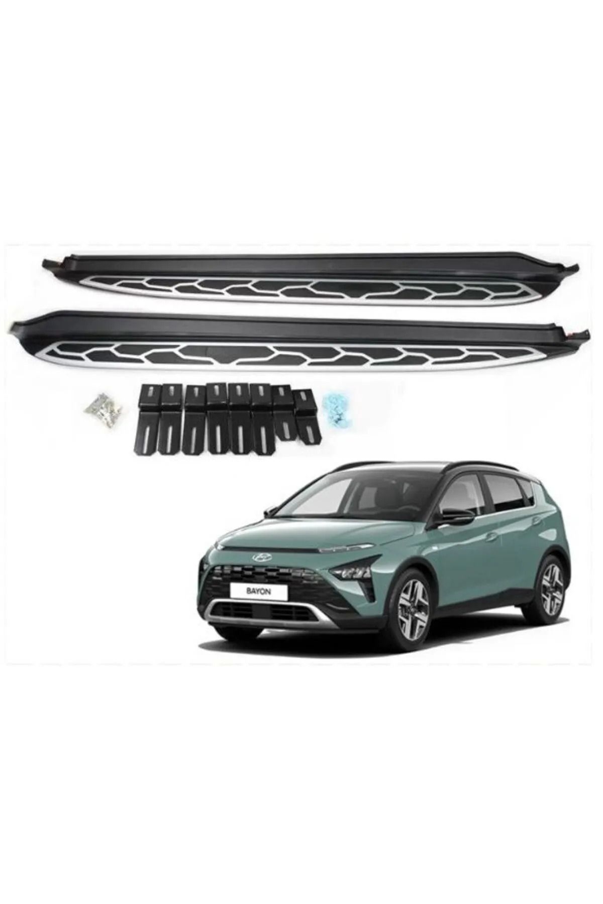 Harphour Hyundai Bayon Uyumlu Yan Basamak (2021-2022-2023-2024) Uyumlu Oto Basamak İthal A+ Kalite