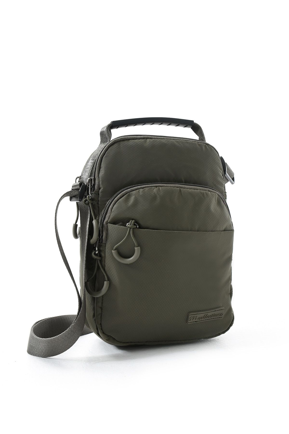 yuzuco Üç Bölmeli Unisex Göğüs (Bodybag) - El Çantası Açık Yeşil (Model: 571-9P)