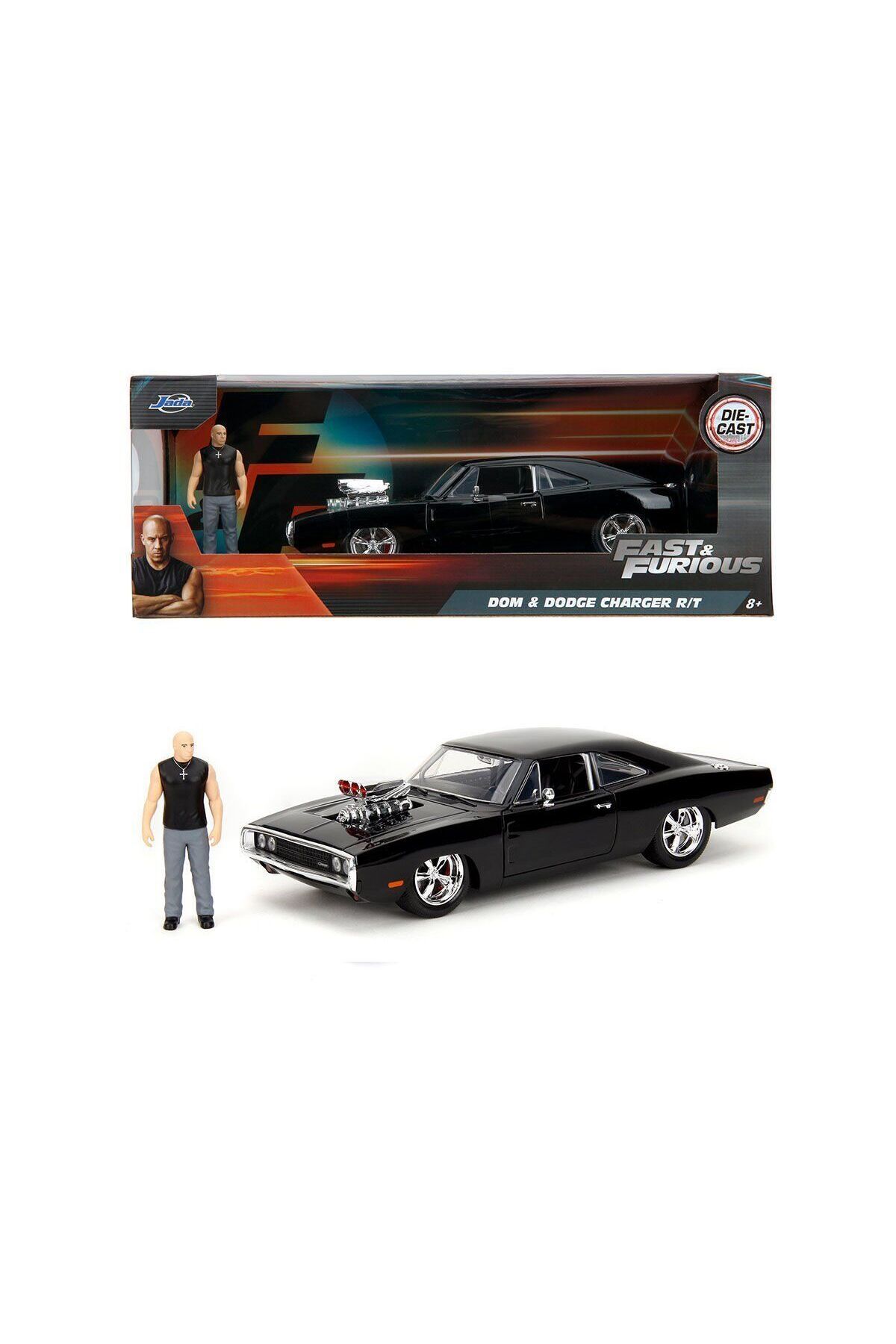 Simba 253205006 Fast Furious 1970 Dodge Charger 1:24
