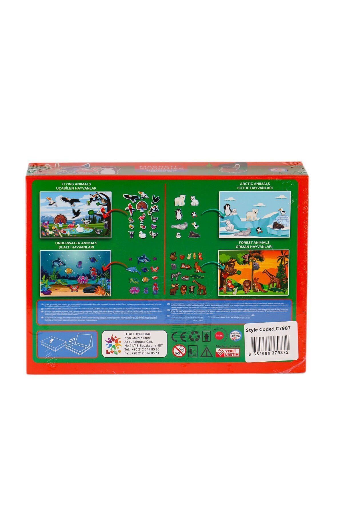 Aymir Ticaret LC7987 Manyetik Aktivite Hayvanlar -Laçokids