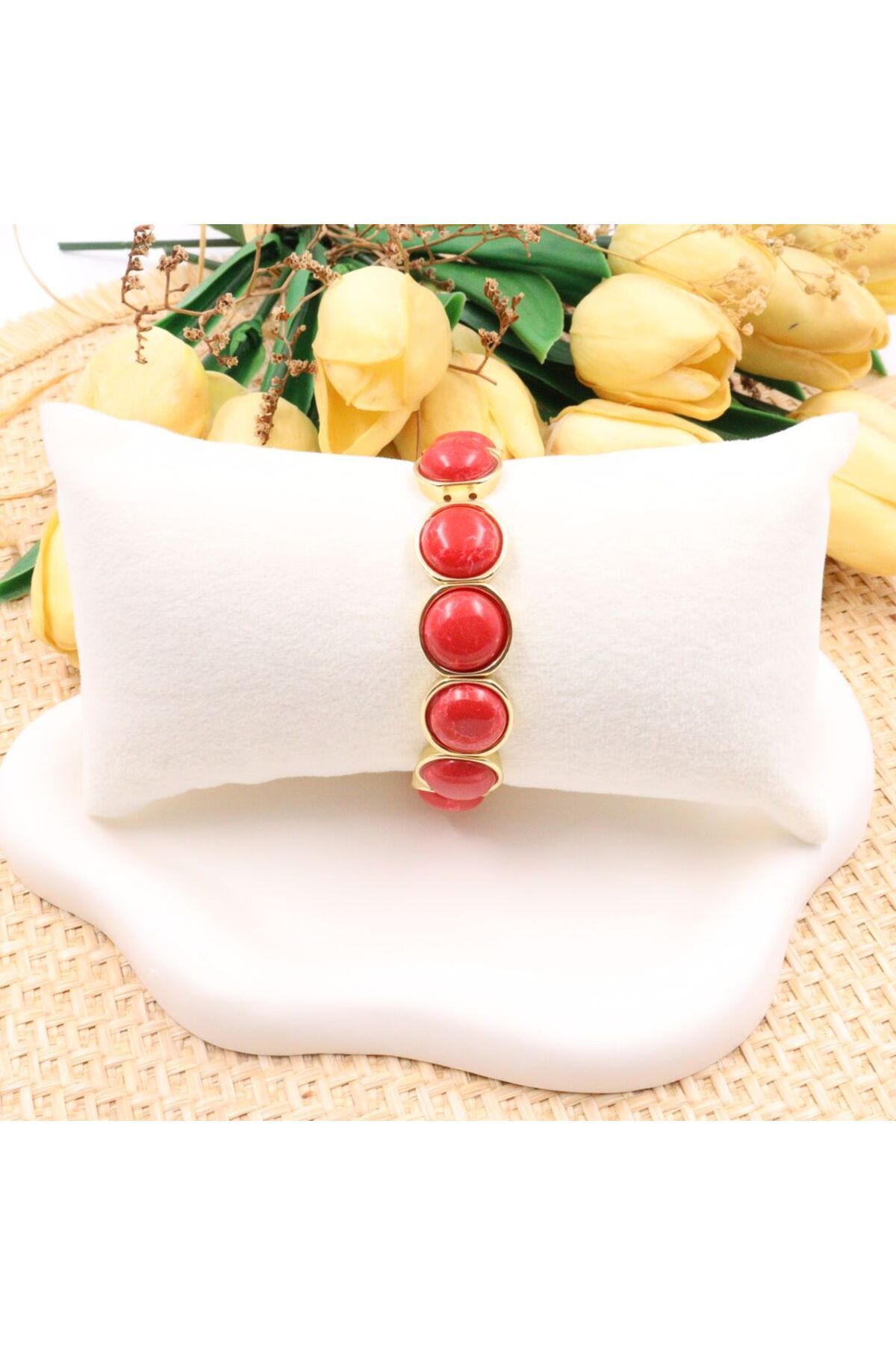 mercanjewelry VİP Özel Seri Kırmızı Model Bileklik
