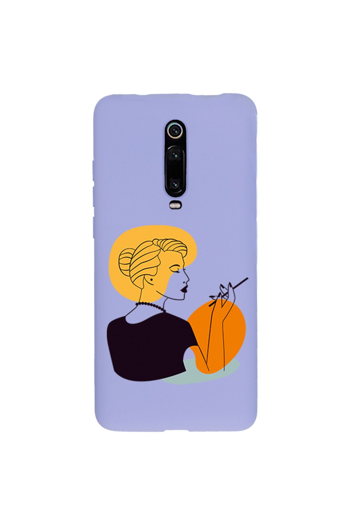 Royaleks Xiaomi Mi 9T Lansman Kılıf - Art Woman 2