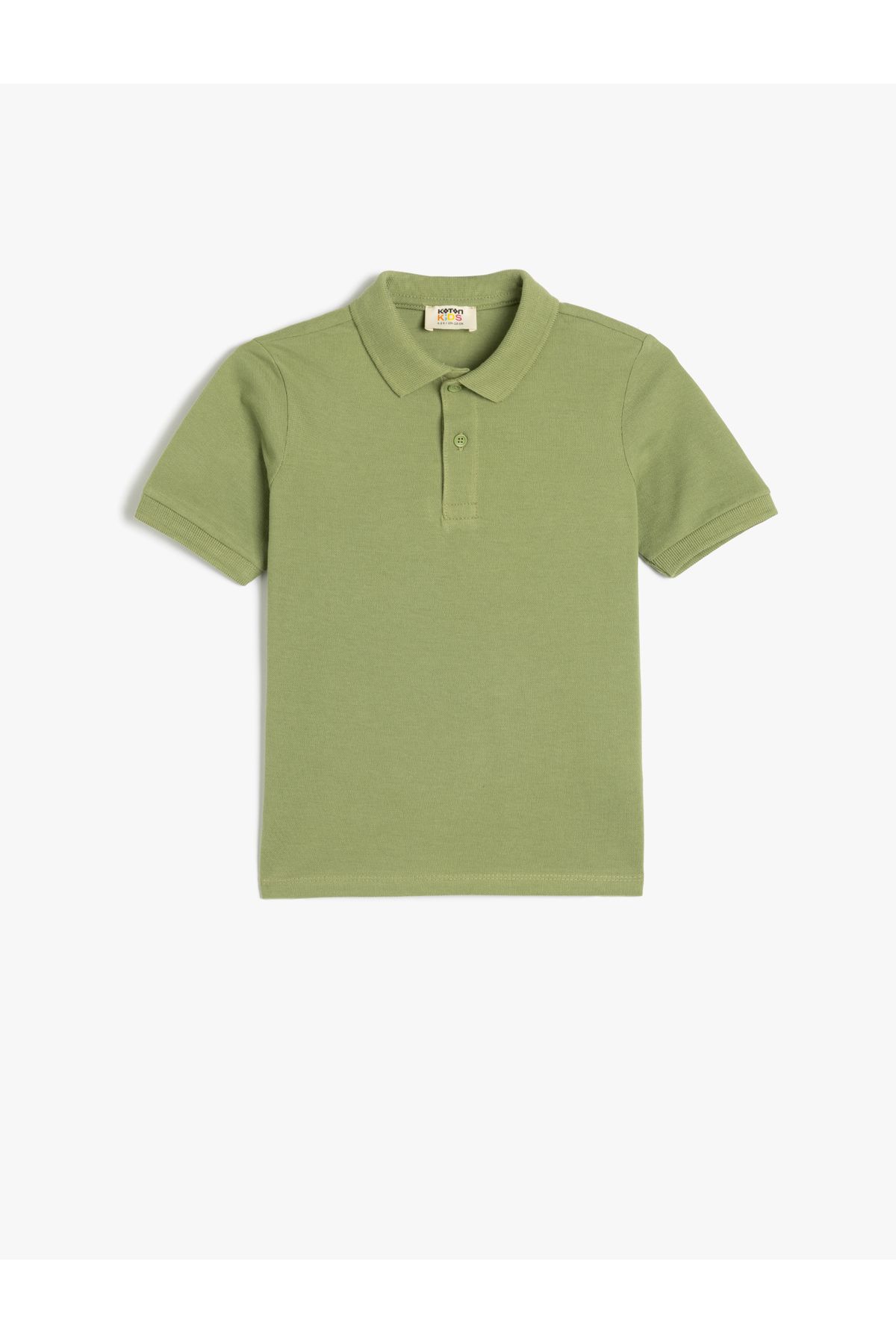 Koton KT - Polo Tişört Kısa Kollu Dokulu Pamuklu