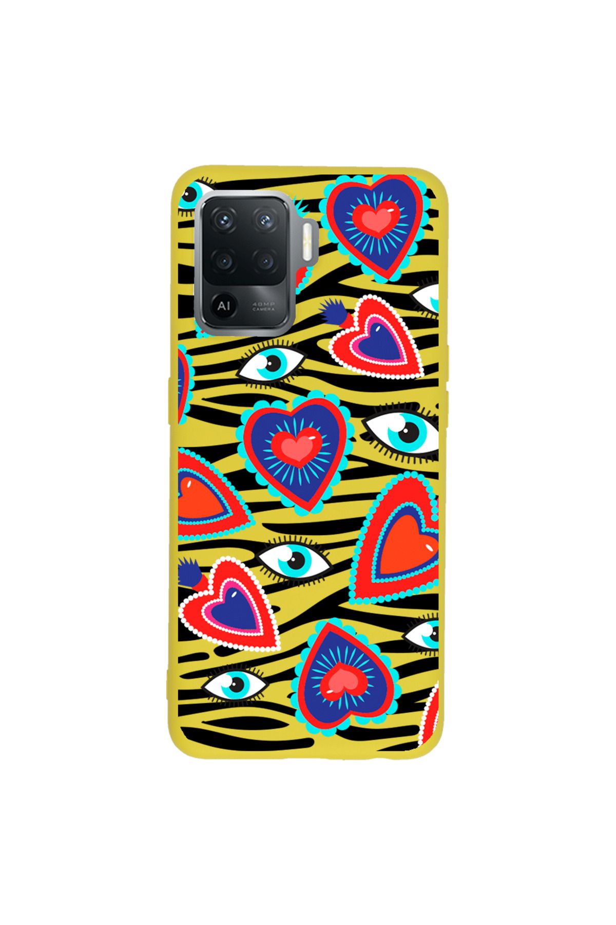 Royaleks Oppo Reno 5 Lite Lansman Kılıf - Eye Of The Herat